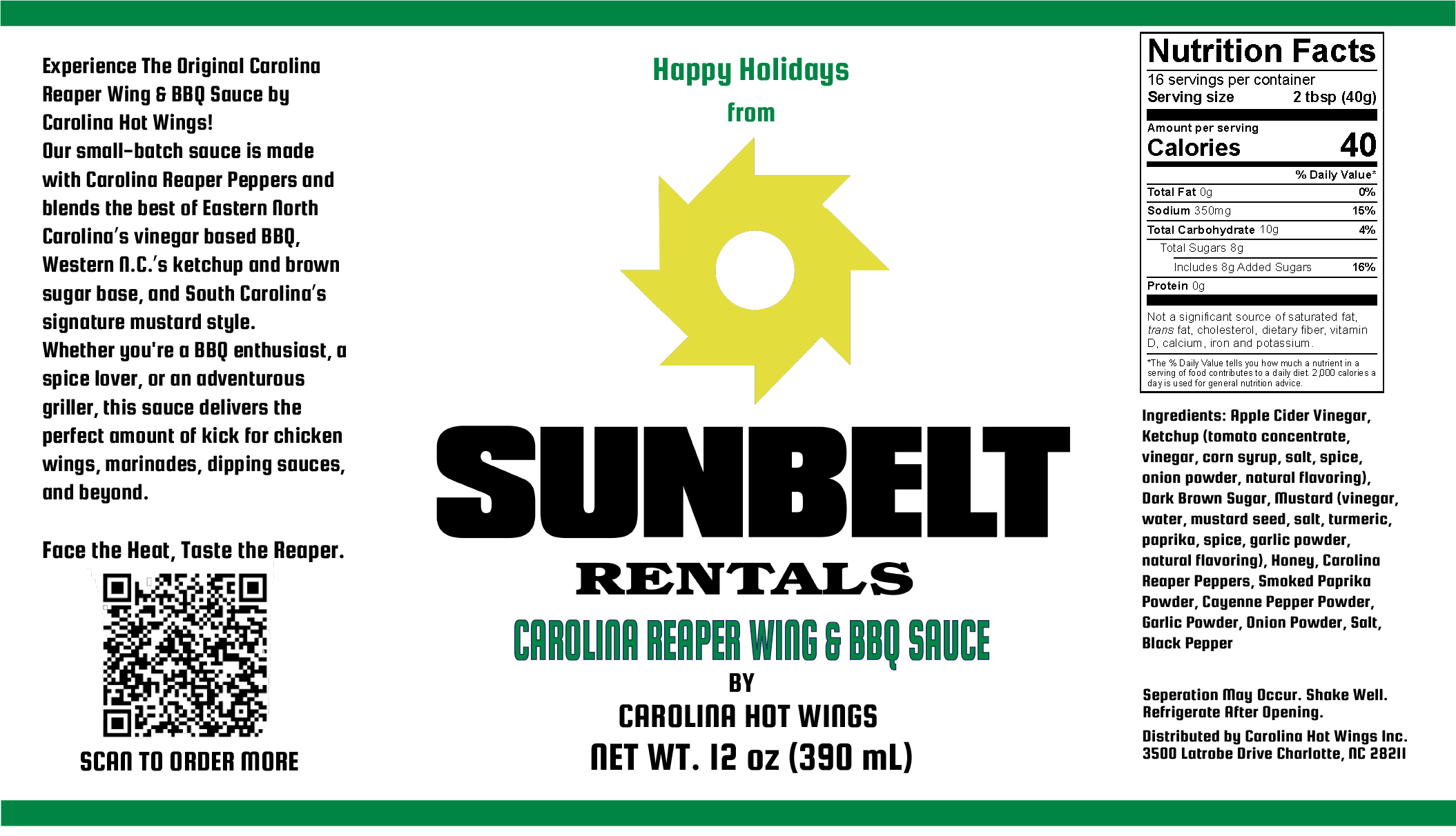 sunbelt Label